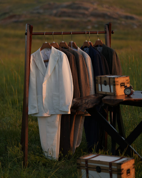 Saxon Linen Suit