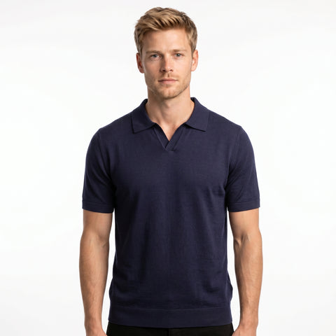 Saxon Polo Shirt Wool