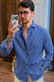 Saxon Italian Linen Shirt
