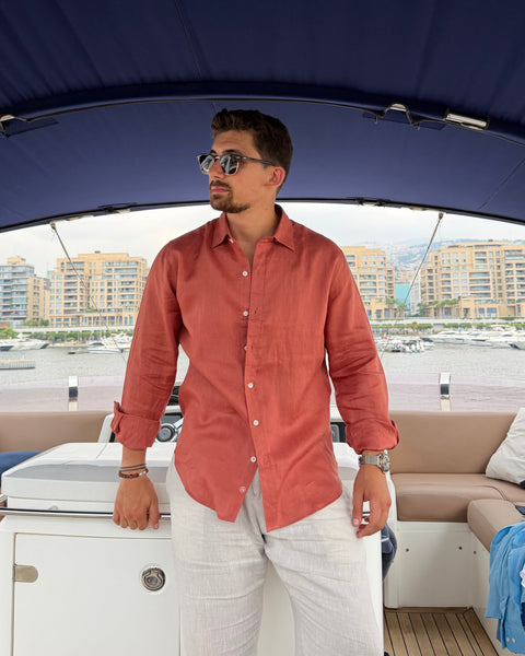 Organic linen shirt