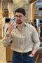 Saxon Linen Stripe Shirt
