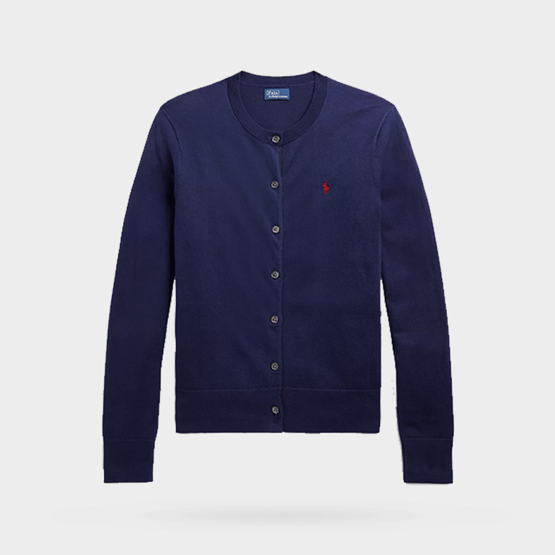 Women Cotton Terry Cardigan