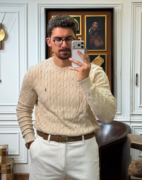 RL Cable Knitwear