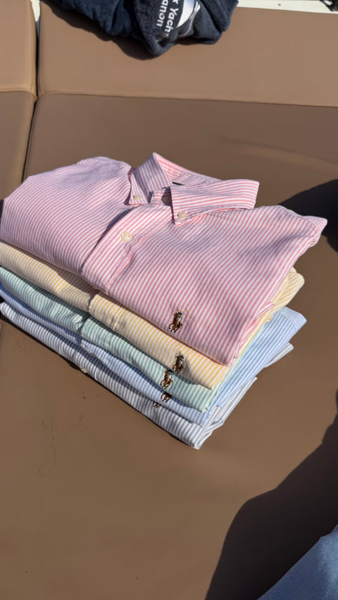 RL Strip Oxford shirt