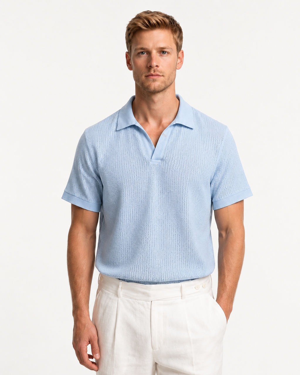 Vaganza Cable Polo Shirt 2