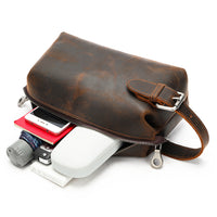 Leather Toiletry Bag