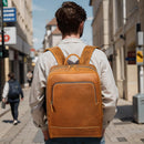 Havana Leather Backpack