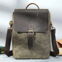 Leather Messenger Bag