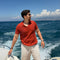 mercerized linen polo