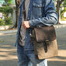 Leather Messenger Bag