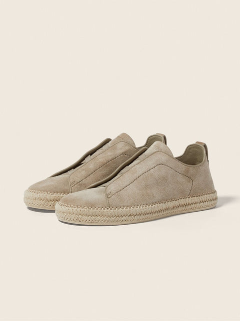 Zegna Canvas Slip-On