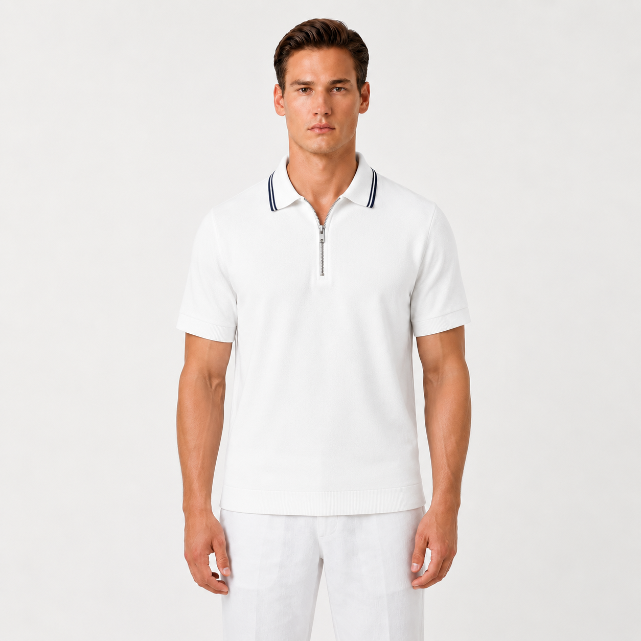 Graz Polo T-shirt Zip