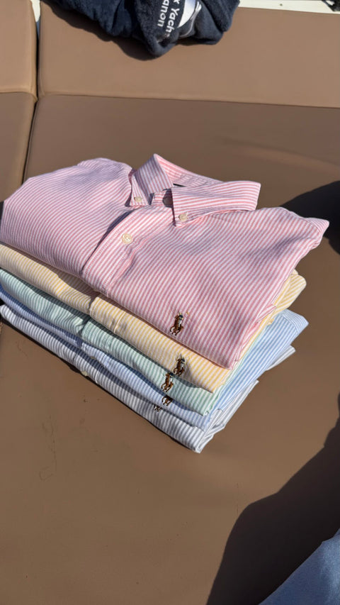 RL Strip Oxford shirt