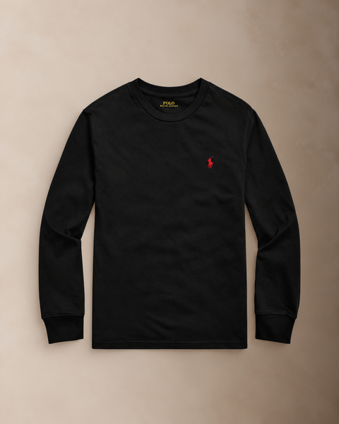 RL Cotton Long Sleeve Tee