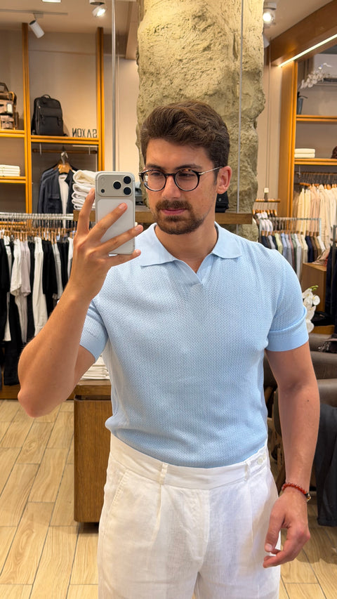 Vaganza Cable Polo Shirt