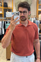 Vaganza Cable Polo Shirt