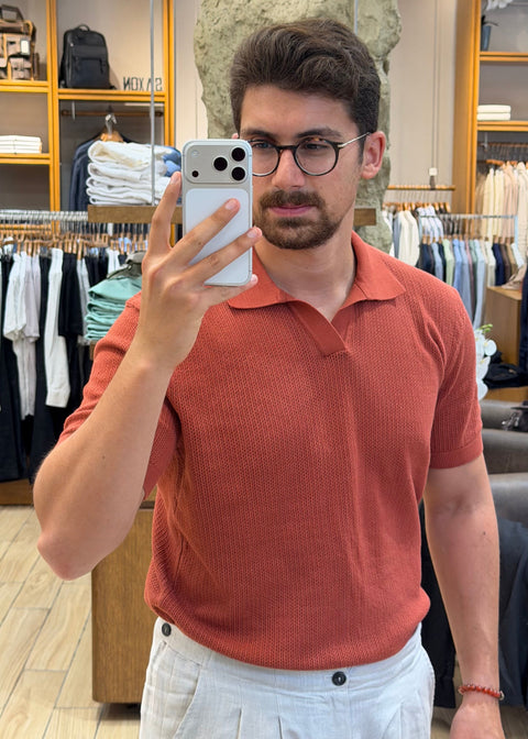 Vaganza Cable Polo Shirt