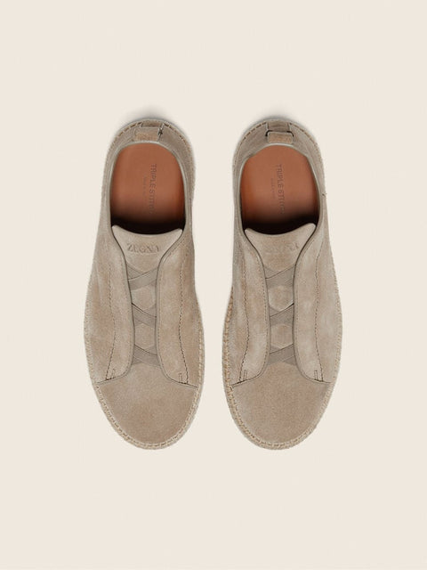 Zegna Canvas Slip-On