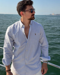 RL Strip Oxford shirt