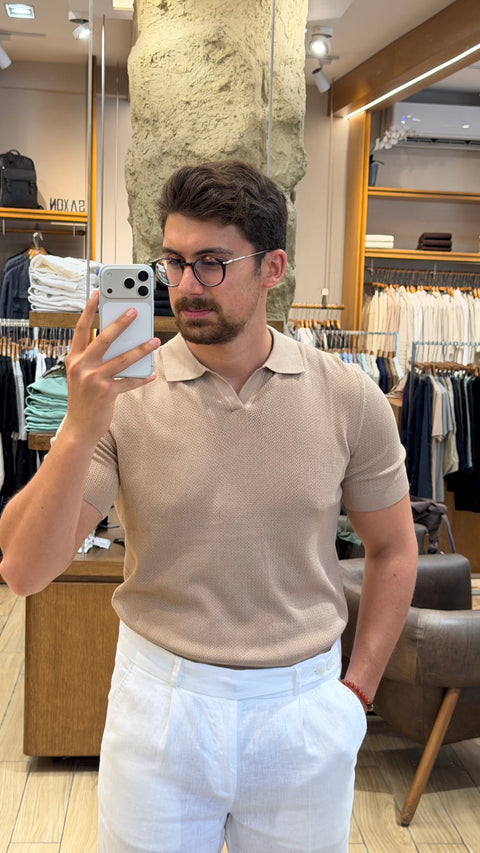 Vaganza Cable Polo Shirt