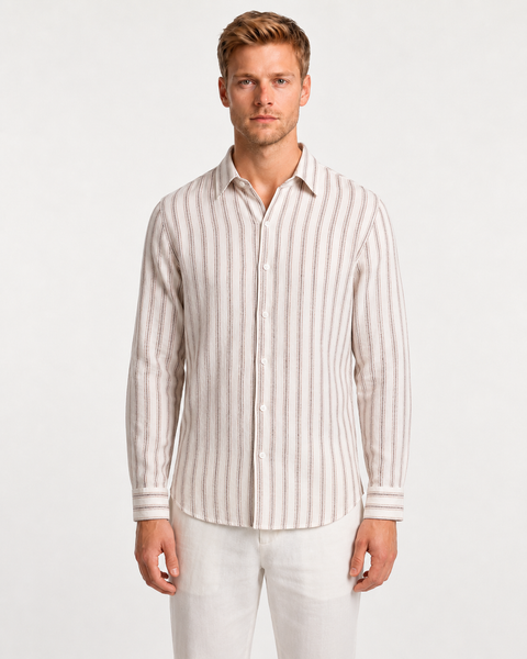 LP Strip Linen Shirt