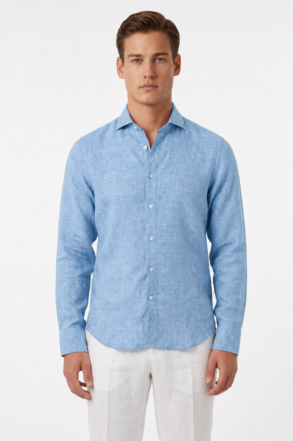 Saxon Italian Linen Shirt 2