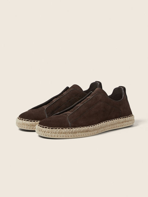 Zegna Canvas Slip-On
