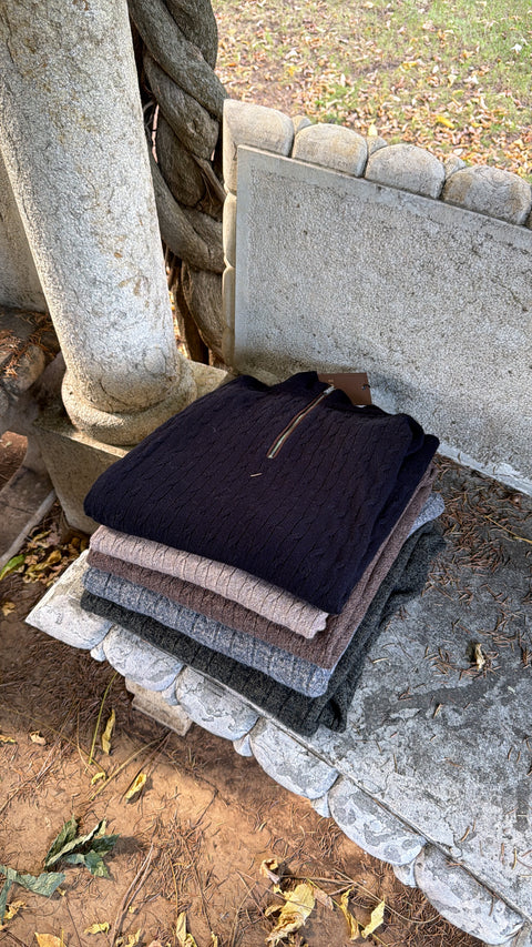 Saxon Wool Cable-Knit HZ 2