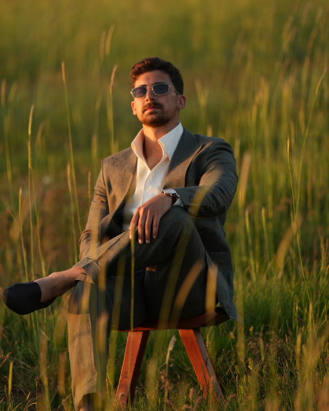 Saxon Linen Suit