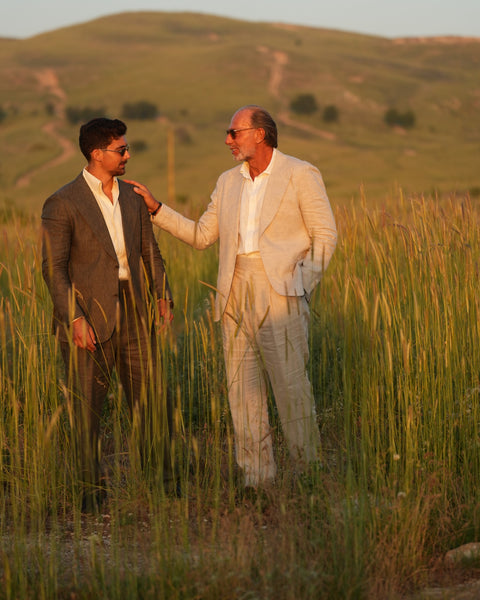 Saxon Linen Suit