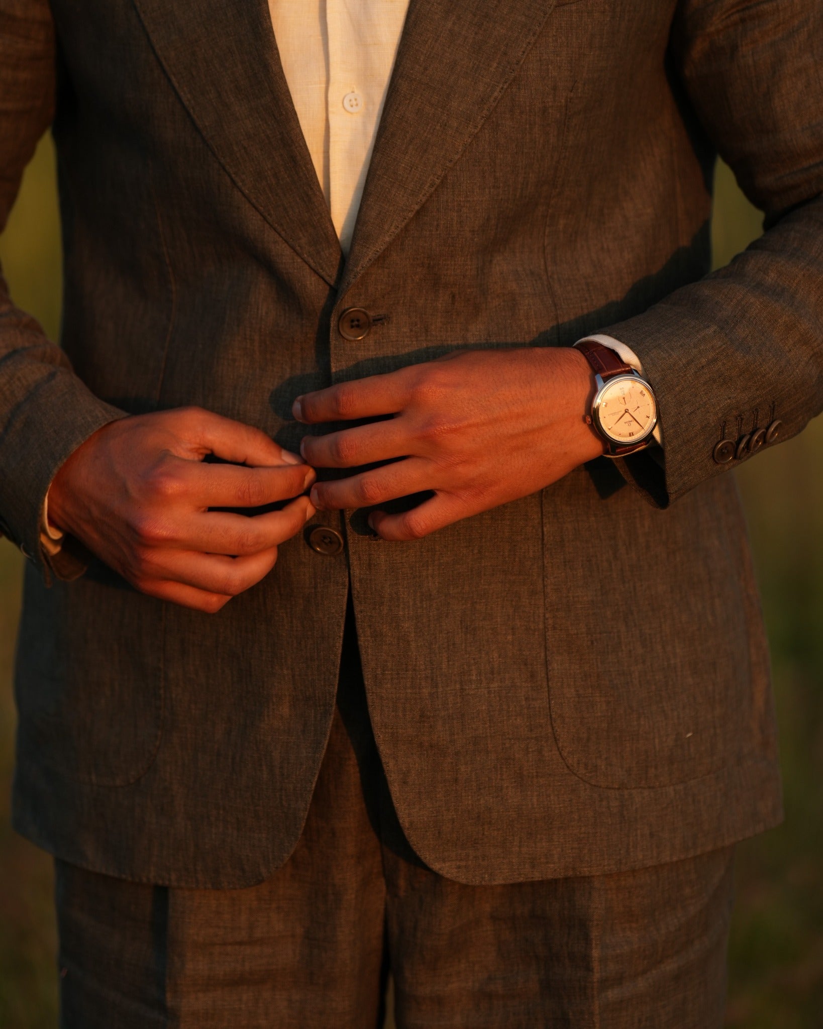 Saxon Linen Suit