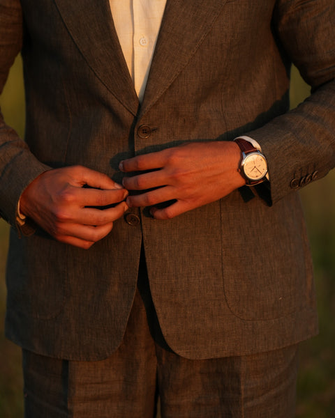 Saxon Linen Suit