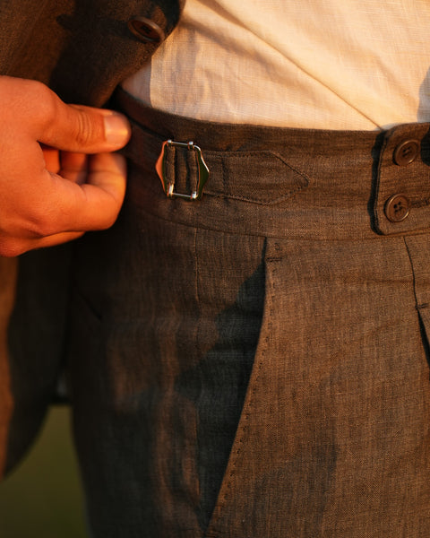 Saxon Linen Suit