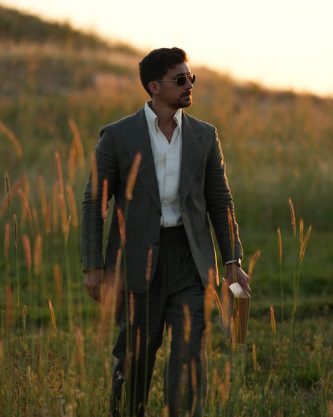 Saxon Linen Suit