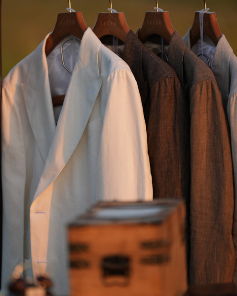 Saxon Linen Suit