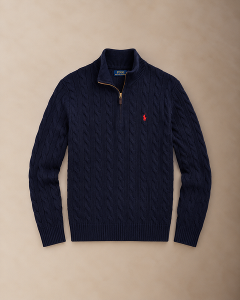 RL Wool Cable-Knit H.Z