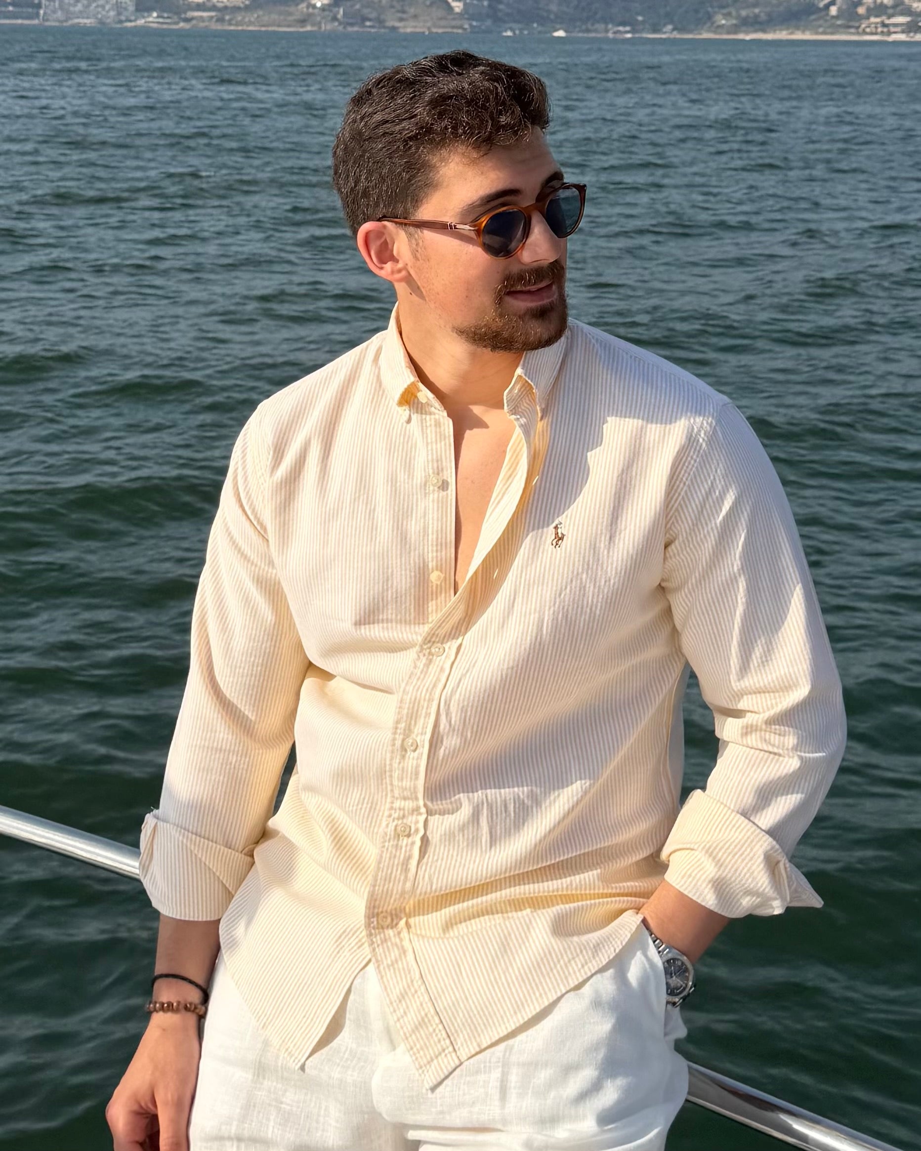 RL Strip Oxford shirt