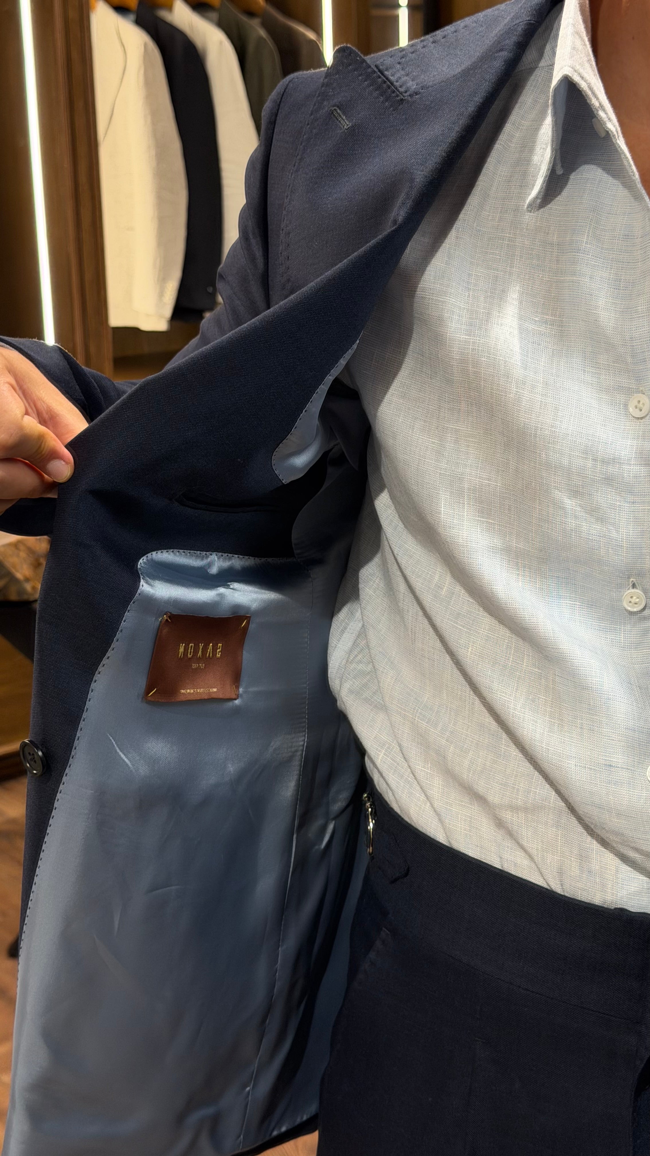 Saxon Carlo Barbera Double breasted Suit
