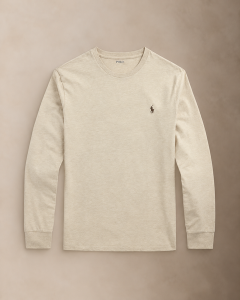 RL Cotton Long Sleeve Tee