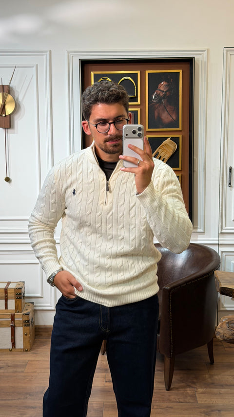 RL Wool Cable-Knit H.Z