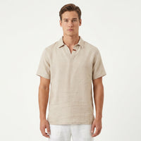 ZG Linen Polo Shirt