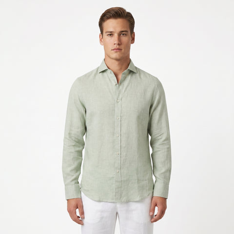 Saxon Italian Linen Shirt
