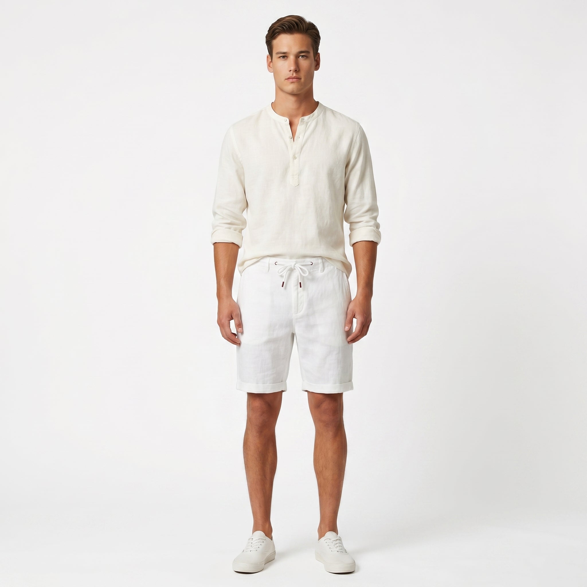 BGS linen Short 001