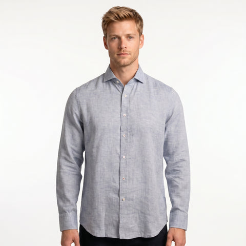 Saxon Italian Linen Shirt