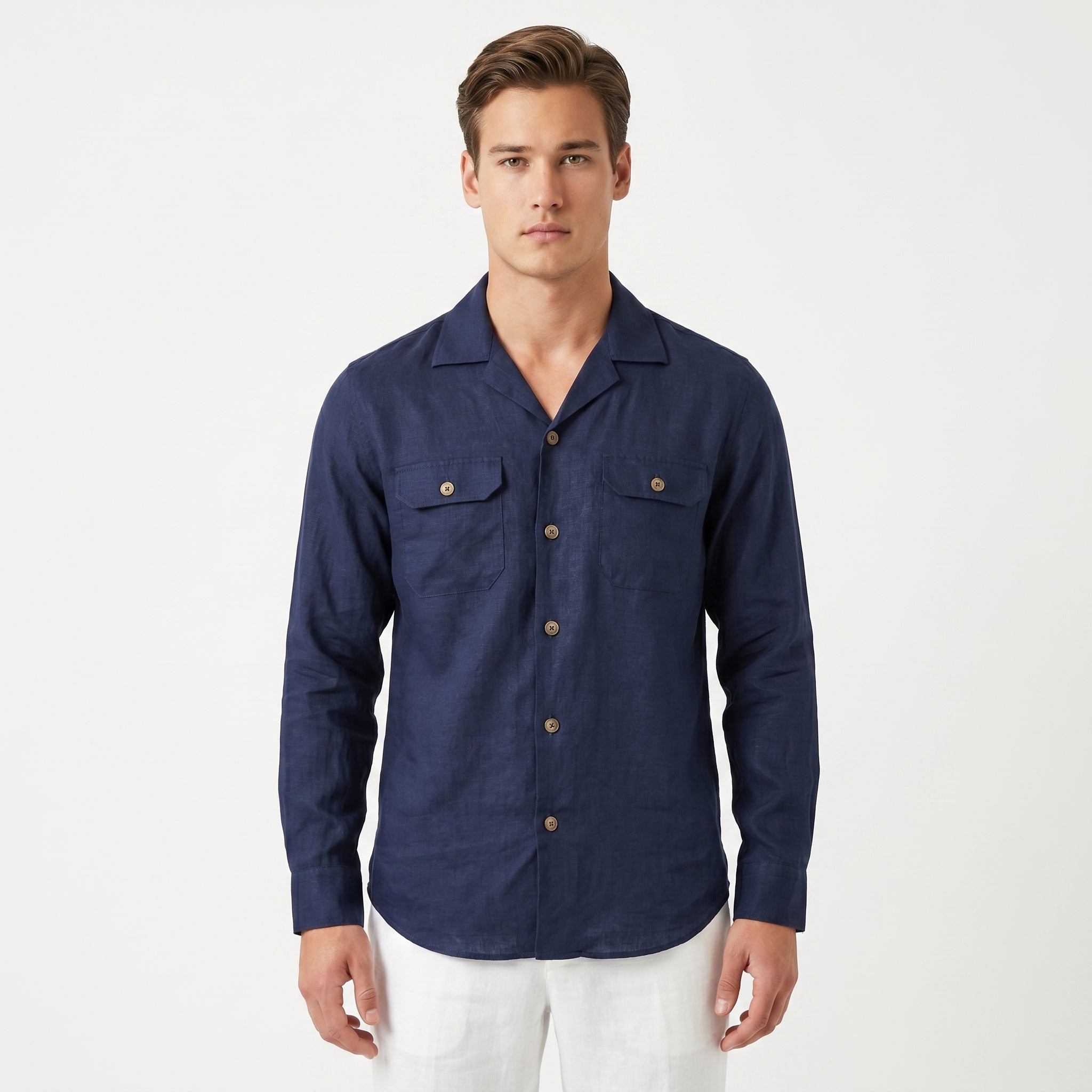 S / Navy Blue