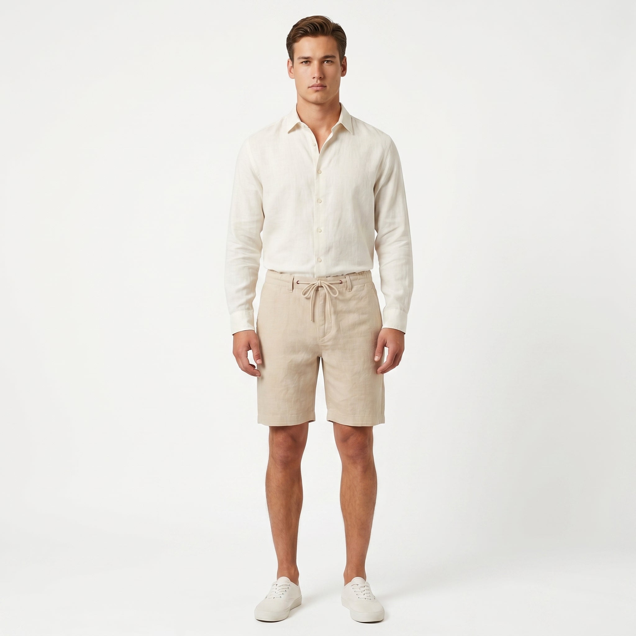 BGS linen Short 001