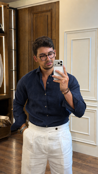 Saxon Linen Shirt 006