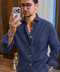 Saxon Italian Linen Shirt
