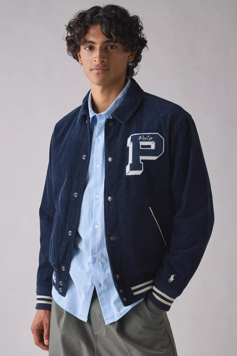 RL Corduroy Letter Jacket