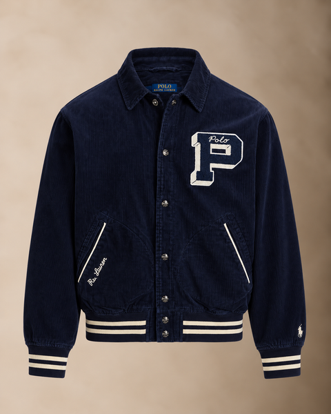 RL Corduroy Letter Jacket